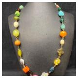 Venetian Murano Lamp Work Art Glass Multi Colored