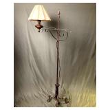 Lamp with Small White Lampshade