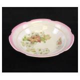 Antique Bavarian Maple Leaf Salad Bowl