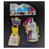 3 Absolut Vodka Peppar Advertising Art Pins / Broo