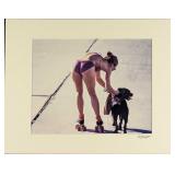 Framed Frank Juge Skater At Venice Beach Photograp