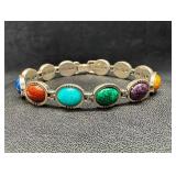 Sterling Composite Stone Bracelet