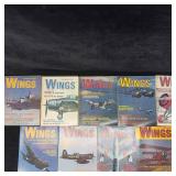 Wings Aviation Magazine Lot of 36 Thirty Six Magaz