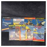 Flying and Popular Aviation Magazine 1941 Lot of 9