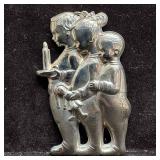 Gorham Sterling Waiting For Christmas Silver Holid