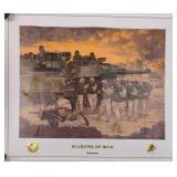 Rare Raytheon Soldiers Of Iron Poster