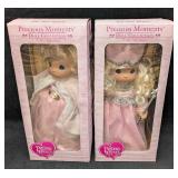2 NIB Precious Moments Vinyl Dolls Collection