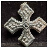 1981 Christmas Cross Reed and Barton Sterling Silv
