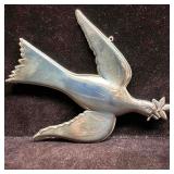 Mount Vernon Dove Gorham Sterling Silver Holiday O