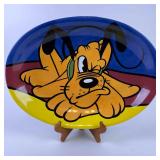 Pluto The Art Of Disney Plate Serving Bowl Platter
