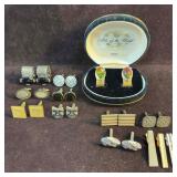 Collection of Vintage Cufflinks Tie Clips Lot of 1