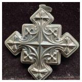 1979 Christmas Cross Reed and Barton Sterling Silv