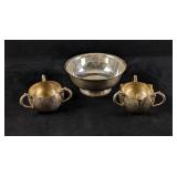 Vintage Gorham Silver Plated Bowl and Small bowls