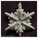 Holiday 1972 Gorham Sterling Christmas Snowflake S
