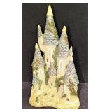 Signed David Winter Fairy Tail Castle Figurine