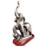 Herco Professional Gift Elephant Silver Scupture