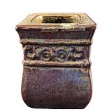 Vintage Ceramic Heavy Glossy Glazed Vase
