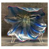 Plastic Wave Collectible Display Plate