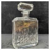 Waterford Crystal Cut Clear Glass Whiskey Decanter