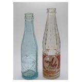 Vintage Tru Ade & Diamond T Glass Bottles