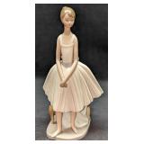 Retired Nao By Lladro Standing Ballerina Figurine