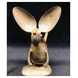 Handmade Caroline Silver Plated Mouse Figurine (Ma