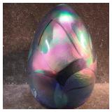 Stunning Schuster Studios Paperweight Egg Shape Pu