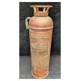 Vintage Hartford No 5 Copper and Brass Fire Exting