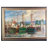 "Stern" Oil on Canvas by Ronni Pastorini