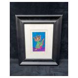 Framed Digital Art "She Who Has a Great Attitude"
