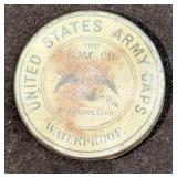 United State Army Percussion Caps With Tin