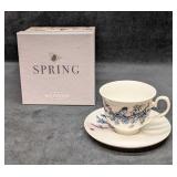 Seasons at Biltmore Spring Celebration Teacup & Sa