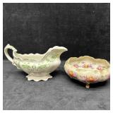 Porcelain Johnson Bros. England Gravy Boat and Roy
