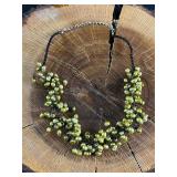 Pearl Necklace Handmade Green Pearl Necklace