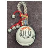 Vintage Clay Bell Talisman Lucky Charm