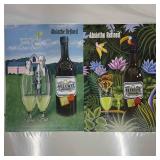 Absinthe Refined Ad Poster Homage A Grant Wood Rou
