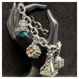 Puff Mariner Chain Link Etruscan Revival Style 800