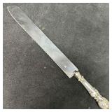 Sterling Silver Handled Stainless Steel Blade Flat