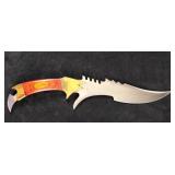 Frost Cutlery Aligator Alley Steel Bowie Knife