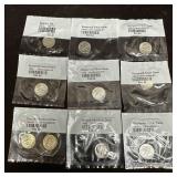 Roosevelt Dimes Silver Dime Coin Set Ten Coins 428