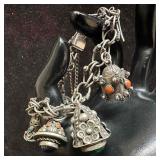 Etruscan Revival Style Silver 800 Multiple Ornate