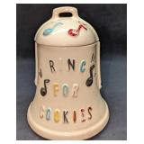 Vintage Ceramic Ring For Cookies Cookie Jar