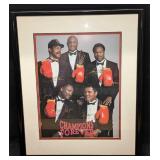 Muhammad Ali Frazier Foreman Norton Holmes Autogra