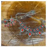 Vintage Laila Rowe Costume Jewelry Set