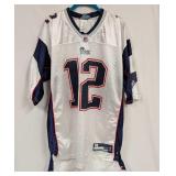 Reebok RBK Official NFL Tom Brady #12 XL Jersey Pa