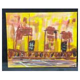 Original Abstract On Canvas By Summers (2) R72
