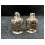 Pair of Sterling Sanborns Salt & Pepper Shakers