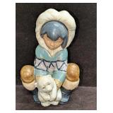 Lladro Signed Retired Poor Little Bear Matte Figur Lladro Signed Retired Poor Little Bear Matte Figur