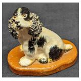Vintage Ceramic Cocker Spaniel Figurine Vintage Ceramic Cocker Spaniel Figurine