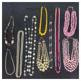 Costume Jewelry Necklace Set Various Necklaces Fau Costume Jewelry Necklace Set Various Necklaces Fau